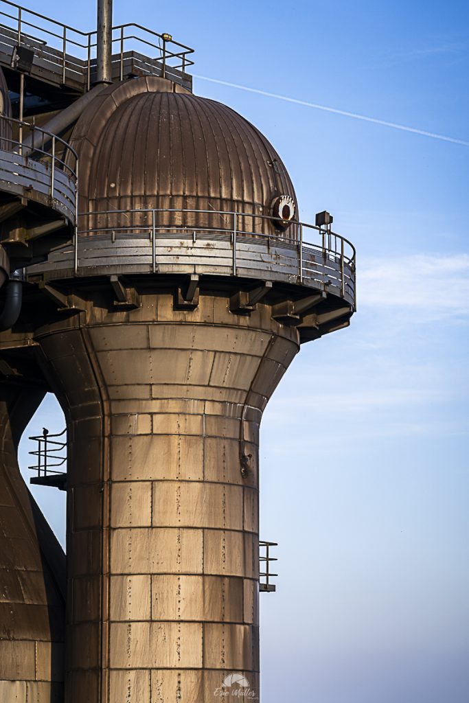 Prise de vue de l'industrie à Duisbourg
