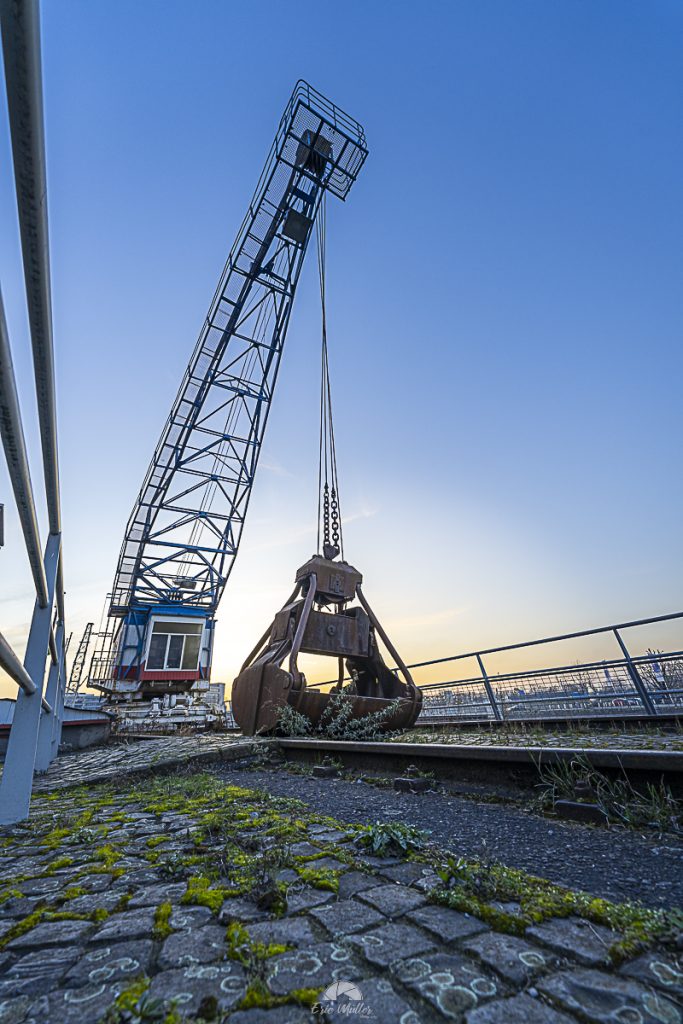 Prise de vue de l'industrie à Duisbourg