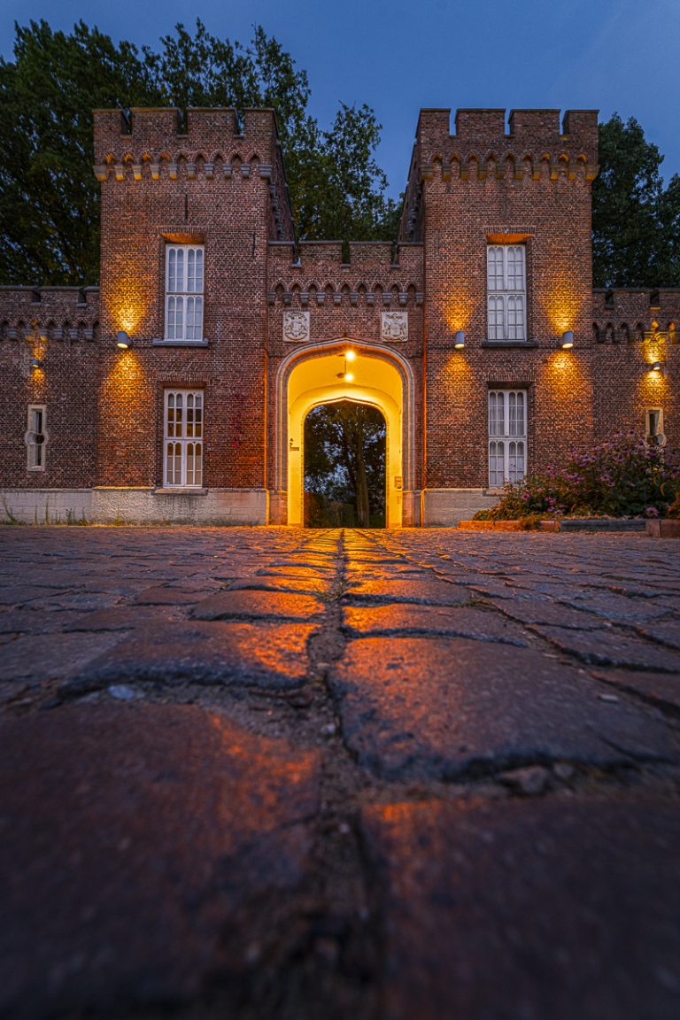 L'entrée du château