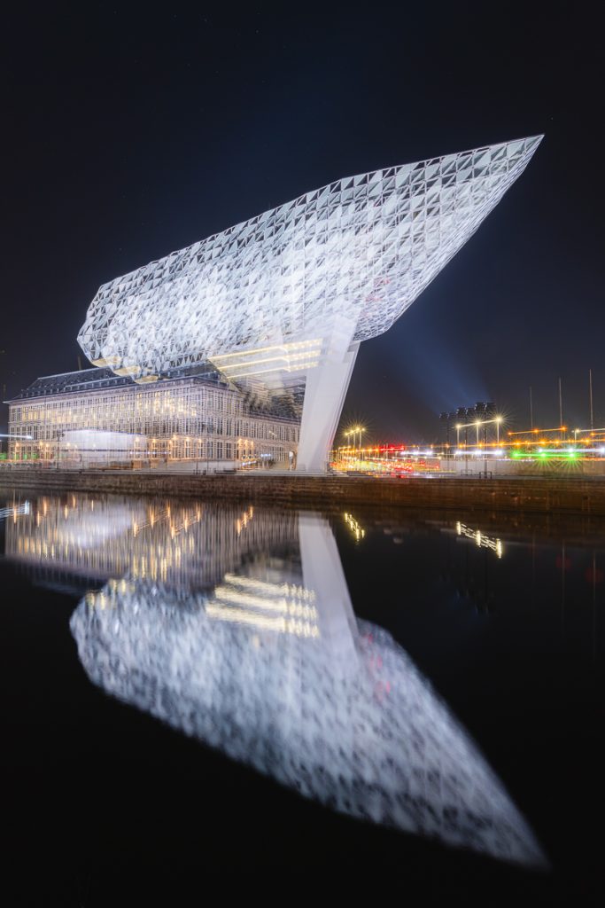 Photo artistique de nuit Anvers